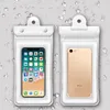 Candy Color Waterproof Phone Cases Bag With Lanyard PVC Beach Transparent Waterproofs Bag