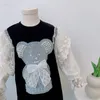 Girl s Dresses Lace for Girls Clothes Toddler Kids Cute Bear Dress Baby Clothing Children Vestidos Spring Costume 1 2 3 4 5 6 7 8 Years 230307