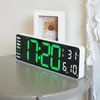 Relógios de parede 85ac Digital Alarle Clock Snooze Função Desk mesa de mesa Decoração de mesa Ornamento para o escritório da escola para crianças em casa