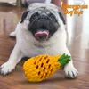 Dog Toys Tuggar för aggressiv ER Tough Dental Toy Intestructible Large S Puppy Pineapple 230307