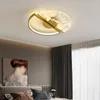 Hanglampen Noordse veerlichten Zwart goud moderne led hangende lamp voor woonkamer huis loft decor luminaire