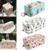 Cosmetic Bags Female Portable Travel Organizer Waterproof Makeup Pouch Wash Bag Printed Storage Box