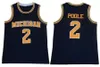 NCAA Michigan Wolverines 5 Jalen Rose Basquete Jerseys 2 Jorda Poole Chris Webber 4 Juwan Howard 25 1 Charles Matthews College Amarelo Homens Atlético Outdoor Vestuário