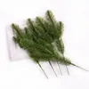 Dekorativa blommor 10st Diy Ornament Party Supplies Home Decor Xmas Tree Decoration Christmas Artificial Plants Pine Branches