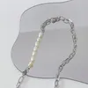 Anhänger Halsketten Y2K Schmuck Perlenkette Blaue Schmetterling Halskette Für Frauen Perlen Vintage Harajuku Mode Charms 90er Jahre Ästhetisches Geschenk