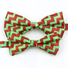 Bow Ties Design Mens Bowtie Christmas Festival Theme Gift For Parent-Child Tie Set Santa Claus Snowflake Snowman Party AccessoryBow