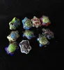 Perles de tortue en filigrane cloisonné artisanat traditionnel pour la fabrication de bijoux accessoires émail petit fournisseur de perles d'animaux en métal 10 pcs/lot