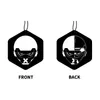 10Pcs Car Hanging Type Fragrance Pendants Vehicle Fresh Paper Air Freshener