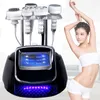 High end 6 in 1 Beauty slimming vacuum radio frequency 80K ultrasonic cavitation machine whole body massage skin muscle stimulato Equipment