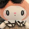 Regalo di compleanno della bambola del anime del giocattolo della peluche di Kuromi del fumetto di melodia di vendita caldo all'ingrosso del giocattolo della peluche