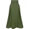 Röcke Shintimes Röcke für Damen, koreanische Mode, einfarbig, große Schaukel, Damenrock, langer Rock, Herbst, wild, hohe Taille, Schleife, schlanke Röcke 230308