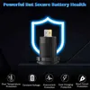 تحديث ثلاثة منفذ 12V/24V شاحن USB شاحن مزدوج 18W شحن سريع 3.0 20W PD USB-C للدراجة النارية للسيارة مع الفولتميتر ومفتاح الطاقة