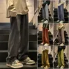 Мужские брюки High Street Spring Casual Pants Design Design Loose Street Streetwear Hip Hop Black Pant Мужские брюки Z0306