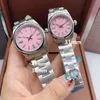 Montre Perpetual Oyster Designer Montres Ensemble Couple 31mm 36mm Montre Femme 41mm Pour Homme Automatique Mécanique Lumineux Saphir Bleu Rose Couleur Étanche