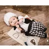 Keepsakes 1 Set Funny Born Baby P Ography Props Costume Spädbarn Girls Cosplay Mormor Kläder P O Shooting Hat Outfits Drop 230308