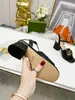 Luxury designer women's shoes classic fashion flat sandals channel thick bottom casual open-toe summer fashion women's shoes beach sandals comfortable K16