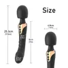 Vibrators krachtige av -vibrator dildo's magische toverstok voor vrouwen 10 modi clitoris stimulator g spot vagina massager volwassen seks speelgoed vrouw 230307