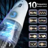 Masturbators Automatic Male Silicone Vagina Rotation Masturbator Cup Real Pussy Blowjob Pocket Adult For Men Mastubation Sex Machines Toy 230307