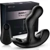 Anal Toys 360 ° Roterende prostaatmassager Scrotum Vibrator Plug draadloos afstandsbediening Butt Erotische volwassen seks voor man Gay 230307