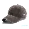 LL Sombreros de béisbol al aire libre Viseras de yoga Gorras de bola retro Lona Ocio Moda Sombrero para el sol para gorra deportiva Sombrero con tirantes