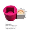 Candle Holders Concrete Tealight Holder Molds Candlestick Sile For Cement Diy Vessel 210722 Drop Delivery Home Garden Dhwul