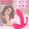 Wibratory 3 na 1 ssanie dildo dildo Anal Anal Vagina stymulator żeńskie zabawki seksualne dla kobiet ssanie doustne 230307