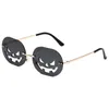Хэллоуин тыквенные солнцезащитные очки персонализированные мужчины женские модные очки