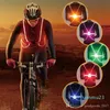 Ceinture de gilet de course à LED haute visibilité avec ceinture réfléchissante pour la sécurité de la course et du cyclisme 4 couleurs 10pcs MK61 02