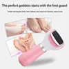 Masseur de pieds pédicure aiguiseur de pied électrique talon pédicure fichier pied exfoliant dissolvant de peau morte portable professionnel outil de soin de fichier de pied 230308