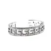 Fashion Collection 2023 New Luxury High Quality Fashion Jewelry for silver three-dimensional hollowed-out lace double bracelet for men and women