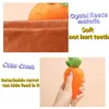 Dog Toys Chews Cat Carrot Plush Pet Vegetable Sniff Pets Hide Food To Improve Eating Habits Durable s Accessories 230307