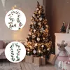 Decorative Flowers 2M Pine Vine Garland Wear-resistant Red Berries Rattan Wall Door Decor Cute Christmas Tree Ornaments Xmas Wreath