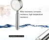 304 Stainless steel Handheld Shower Head set Rain shower head Bath set round head pressurized nozzle Bathroom Shower Sets free shiping