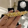 18k Gold Brooch Designer Jewelry Diamond Brooch Luxury Brand Romantic Couple Versatile Brooches Wedding Party ornament Jewelry With Love Gift