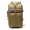 Bolsas ao ar livre 50L Capacidade Homem Militar Tactical Militar Backpack Backpack Import à prova d'água Caminhando Campo 3D Mack para 230307