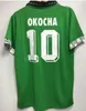 Nigeria 2023 Soccer Babayaro 18 19 22 23 chemises de football nigérian Mens 2022 Okocha Kanu Babayaro Uche West Iheanacho Training Suit 94 96 98 Uniforme 1994 1996 1998 Retro