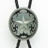 Bow Ties Western Cowboy Bolo For Men Vintage Style Star Metal Zinc Alloy Necklace Fashion Jewelry Leather Rope Tie