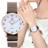 2021 Nuovo orologio da donna Fashion Casual Nylon Orologi Orologi Simple Dialtra Dialtra Domen Domenti Orologi Regoj Muje236v