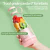 Waterflessen verse sap blender draagbare saphutfles 6 messen mini fruit squeezer milkshake cup smoothie ijs elektrische mixer 230308