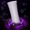 Masturbators Dual Channel Hand Free Male Masturbation Cup Oral Vagina Masturbator Sex Toy for Men Silicone Blowgjob Vibrator 230307