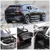 Diecast Model 1 32 VOLVOs XC60 Alloy Car Model Diecast Toy Vehicles Metal Car Model Sound and Light Simulation Collection Childrens Toy Gift 230308