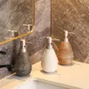 Dispenser di sapone liquido Retro Creativo Bagno Doccia Gel Bottiglia Subbottle Lozione Stampa Toilette giapponese Disinfettante per le mani in ceramica 230308