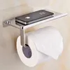 Titulares de papel higiênico Banheiro Tussie Phone Shelf Stainless Aço Mount Rack Acessórios de armazenamento WC 230308
