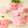 Baking Moulds 6Pcs/Set Sakura Cookies Mold Cherry Blossom Pink Biscuit Fondant Flower Shape Press Tool Cutters