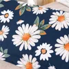 Federa per cuscino 1PC Cotton Beauty Flowers Federa stampata Federa lunga Abbracciare il corpo per la camera da letto Decor #/L