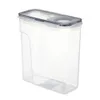 Bouteilles de stockage Bocaux Ensemble de conteneurs de stockage de céréales Extra Large pour collations de céréales Sucre Clamshell Boîte scellée J230301