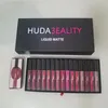 Set Mat Dudak Başına 16 PCS Parlatıcı Sıvı Ruj Yapışmaz Kupa Lipgloss Makyaj Costmetics Kit