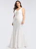 Wedding Dress Hi Shy Bridal Dresses Sexy V-neck Sleeveless Fitted Lace Mermaid Wholesale Plus Size Vestido De Novia