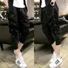 Mens Pants Hommes printemps été rivet sarouel punk hip hop entrejambe baggy discothèque scène joggers costume hommes décontracté streetwear 230309