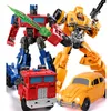 New Cool Anime Transformation Toys Robot Car Super Hero Action Figures Model 3C Plastic Kids Toys Gifts Boys Juguetes305V